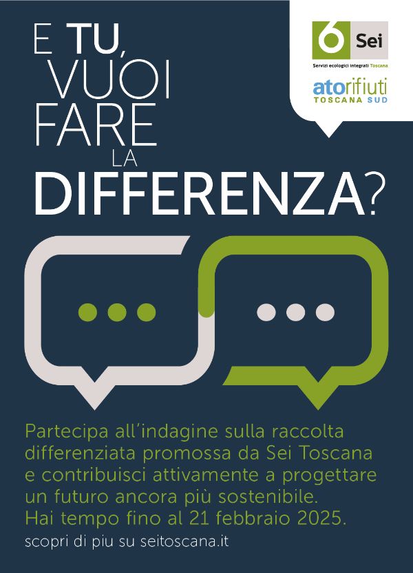 e tu vuoi fare la differenza? - sei toscana